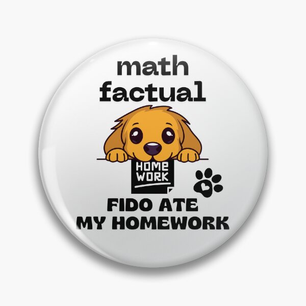 Item preview, Amusing Mathematics Factual Regarding Homework Submission. designed and sold by MPC-Mince-Pies.