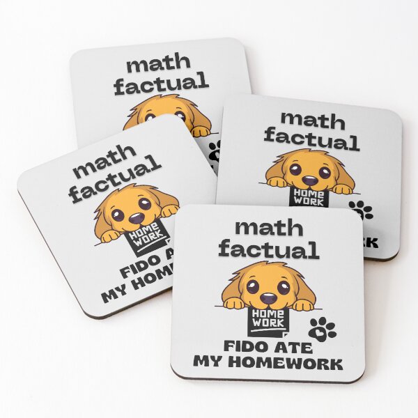 Item preview, Amusing Mathematics Factual Regarding Homework Submission. designed and sold by MPC-Mince-Pies.