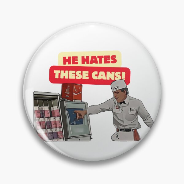 Item preview, He hates these cans! designed and sold by Isthereatheme.