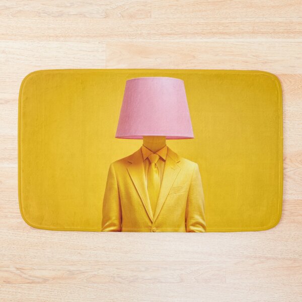 Item preview, Yellow-suited man with lamp designed and sold by anytka.