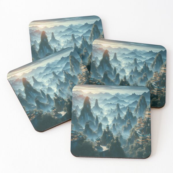 Item preview, Echoes Beyond the Peaks designed and sold by calmgarden.