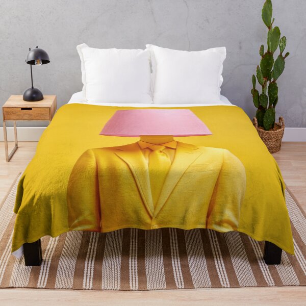 Item preview, Yellow-suited man with lamp designed and sold by anytka.
