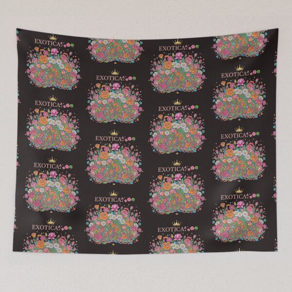Item preview, **COLORFUL EXOTICA❤ Flowers⭐Design designed and sold by WorthyByDwethi.