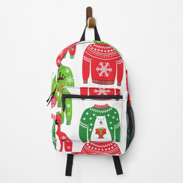 Artikelvorschau, Hässlicher Weihnachtspullover grün und rot entworfen und verkauft von Anisha Vaz.