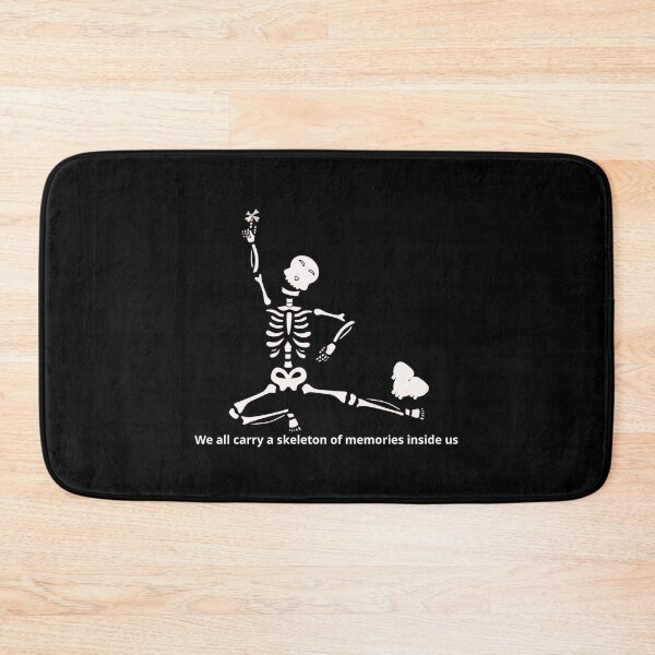 Item preview, Elegant Skeleton Greeting – Minimal Aesthetic Bones Art designed and sold by زينتريتي.