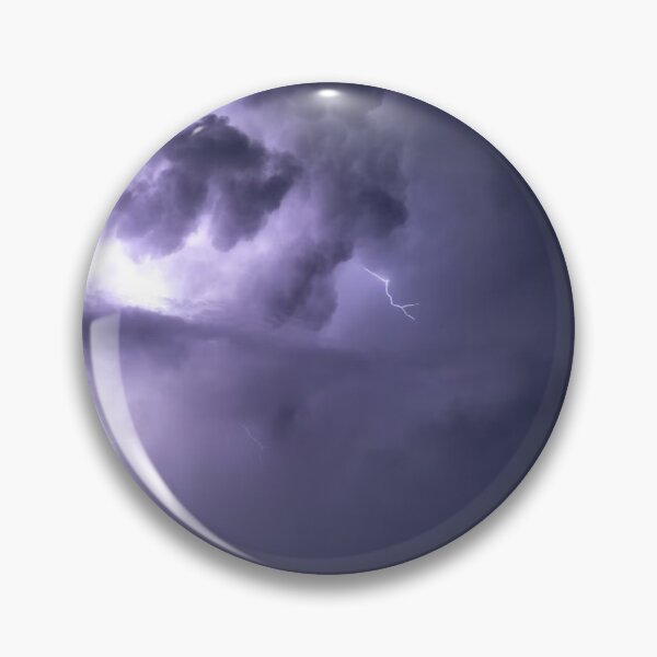 Item preview, Lightning In Purple Clouds Photographic Print designed and sold by Mother-Nature65.