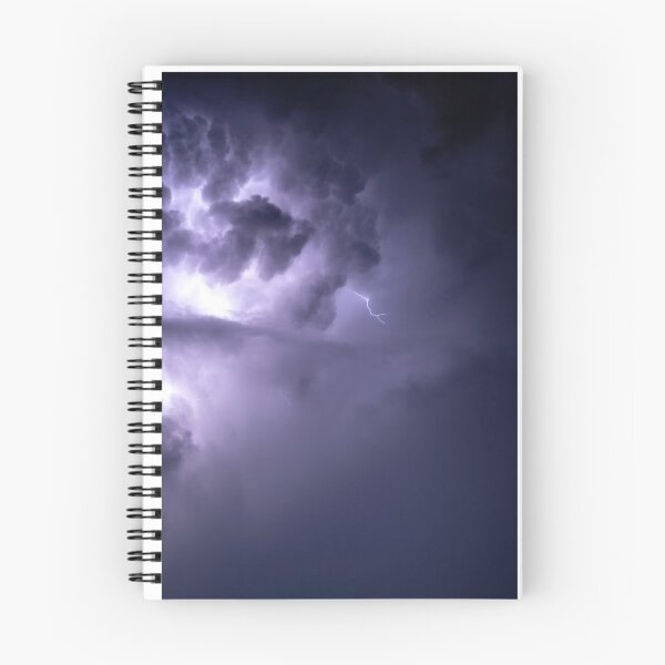 Item preview, Lightning In Purple Clouds Photographic Print designed and sold by Mother-Nature65.