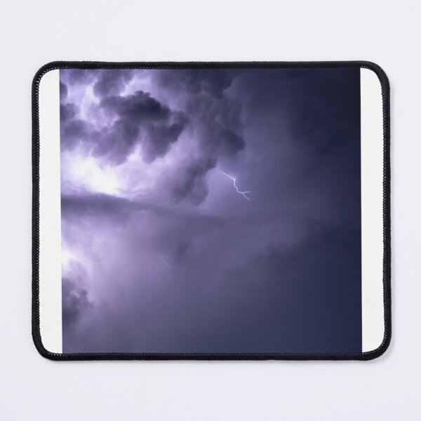 Item preview, Lightning In Purple Clouds Photographic Print designed and sold by Mother-Nature65.