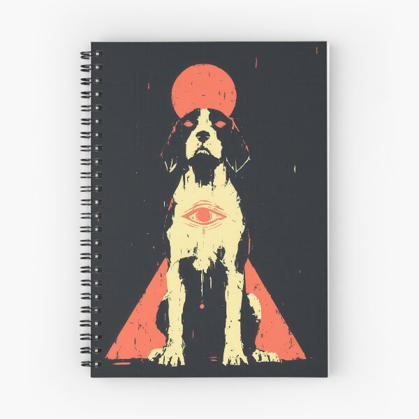 Item preview, Vintage Occult Beagle Dog Graphic Print designed and sold by Flying Doggo.