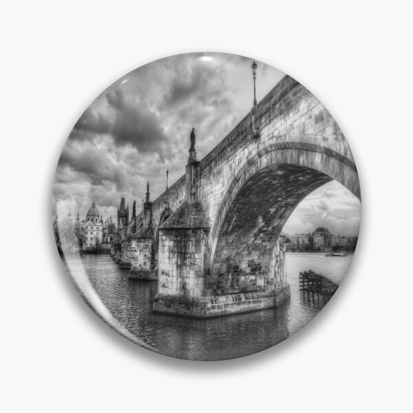 Item preview, Charles Bridge Prague Monochrome designed and sold by Londonimages.