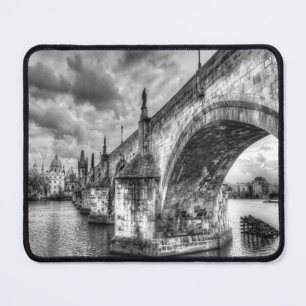 Item preview, Charles Bridge Prague Monochrome designed and sold by Londonimages.
