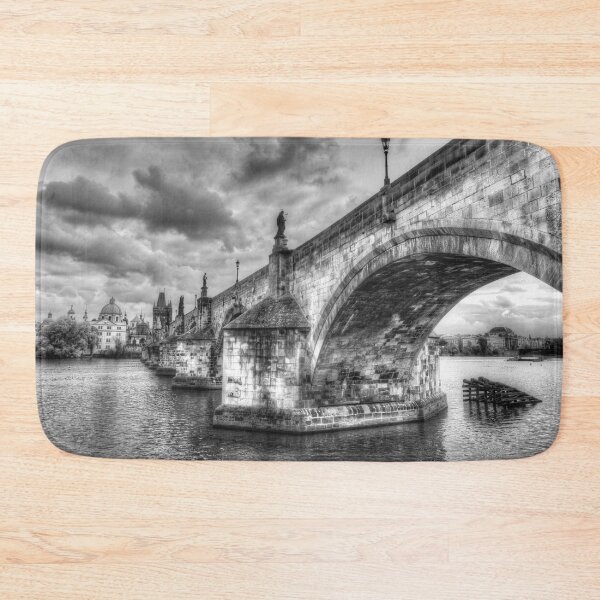 Item preview, Charles Bridge Prague Monochrome designed and sold by Londonimages.