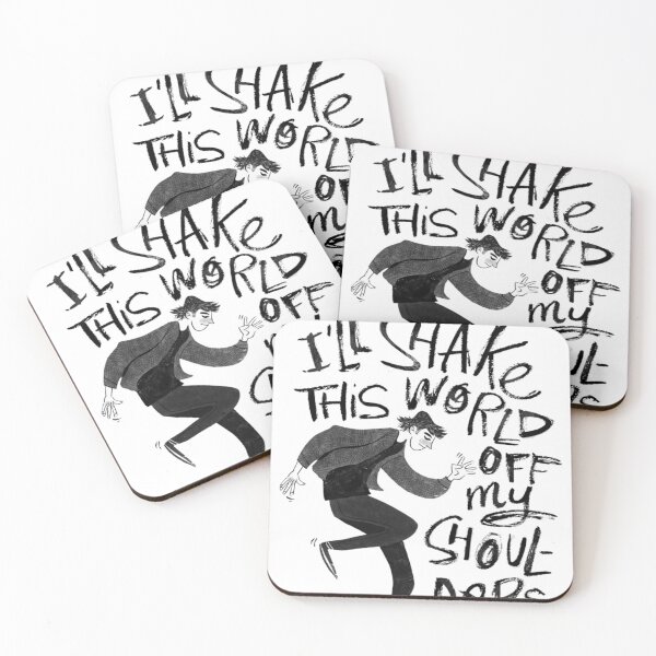 Item preview, Shake It Off Dynamic Motion Artwork Inspired by Expressive Dance Energy designed and sold by NoraDRoss.