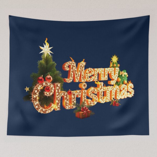 Item preview, Blazing Christmas Design with Holiday Flair designed and sold by Dakson Design - Fantasy Art.