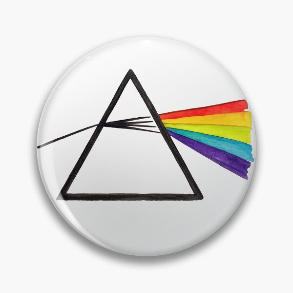 Item preview, Black rainbow Prism paint – Pink Psychedelic Light Spectrum designed and sold by HAAR00.