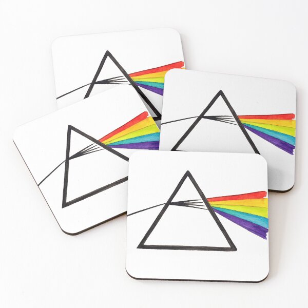 Item preview, Black rainbow Prism paint – Pink Psychedelic Light Spectrum designed and sold by HAAR00.