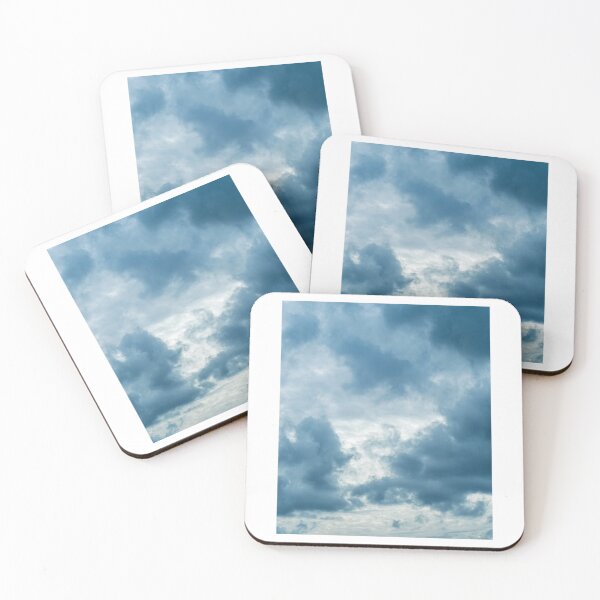 Item preview, Blue Black Storm Clouds Photographic Print designed and sold by Mother-Nature65.