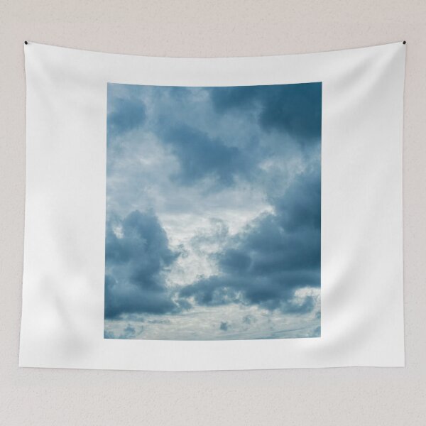 Item preview, Blue Black Storm Clouds Photographic Print designed and sold by Mother-Nature65.