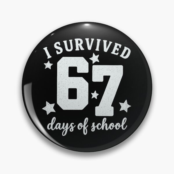 Item preview, I Survived 67 Days of School Funny 67 Design Essential T-Shirt designed and sold by sssweetness.