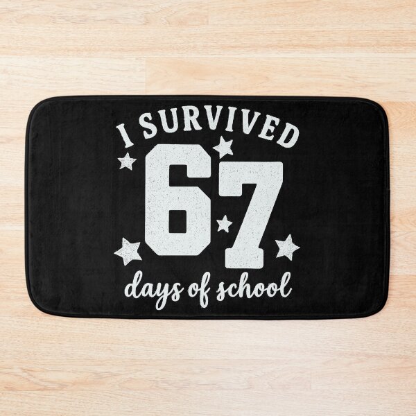 Item preview, I Survived 67 Days of School Funny 67 Design Essential T-Shirt designed and sold by sssweetness.