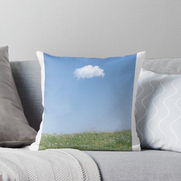 Item preview, Solitary Cloud Over Field Photographic Print designed and sold by Mother-Nature65.