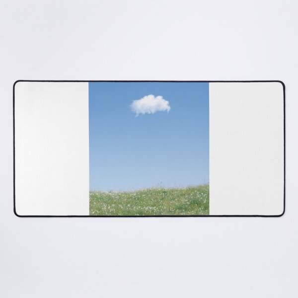 Item preview, Solitary Cloud Over Field Photographic Print designed and sold by Mother-Nature65.