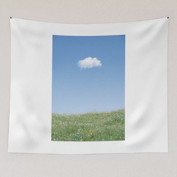 Item preview, Solitary Cloud Over Field Photographic Print designed and sold by Mother-Nature65.