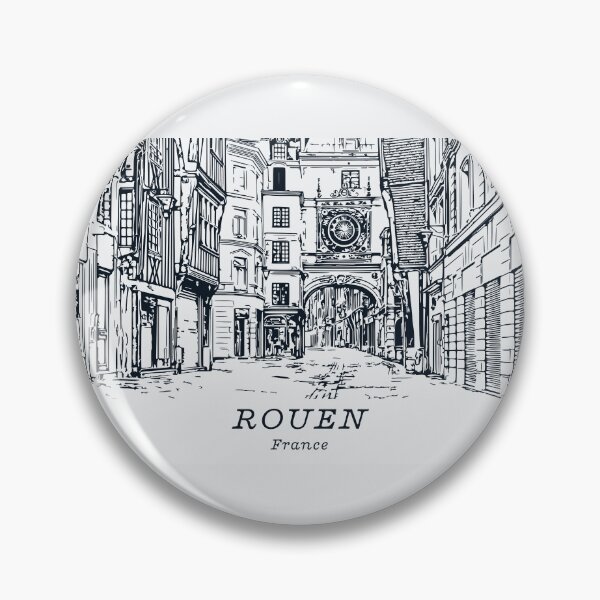Item preview, Rouen - France designed and sold by Lakeric Cityscapes.