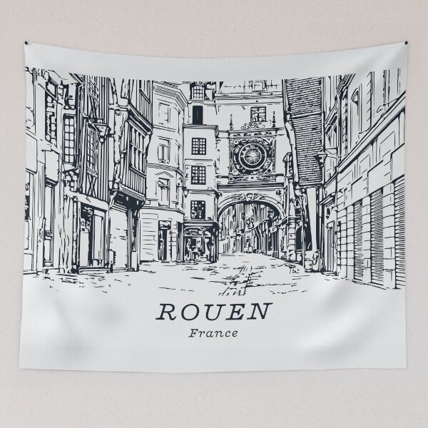 Item preview, Rouen - France designed and sold by Lakeric Cityscapes.