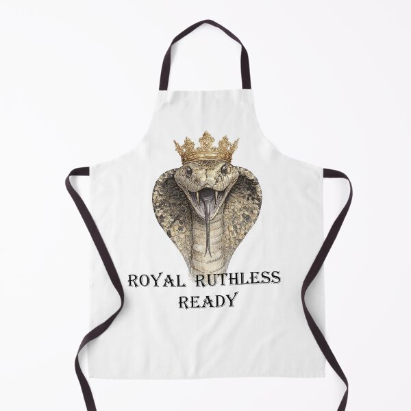 Item preview, Royal Cobra with Crown – Ruthless Snake Royal Ruthless Ready – Powerful King Cobra Art Print designed and sold by ArtFairy38.