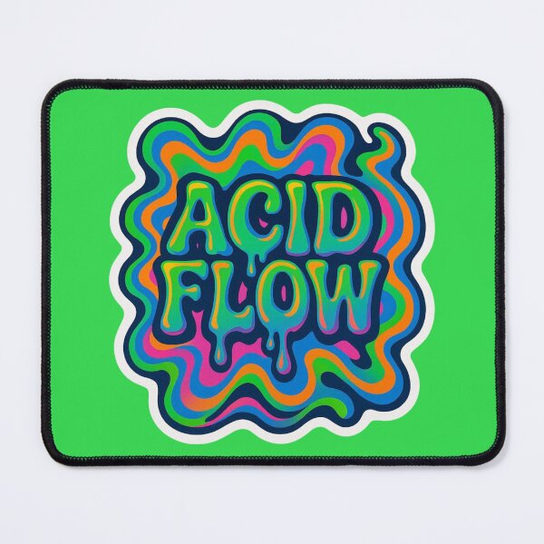 Item preview, Acid Flow – Psychedelic Acid Rave Design designed and sold by |TRSSHOP|.
