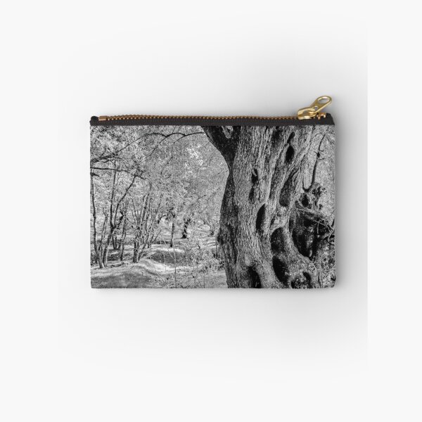 Item preview, Ancient Tree Trunk Black and White Photographic Print designed and sold by Mother-Nature65.