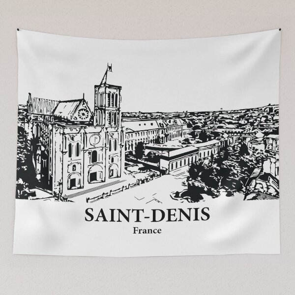 Item preview, Saint-Denis - France designed and sold by Lakeric Cityscapes.