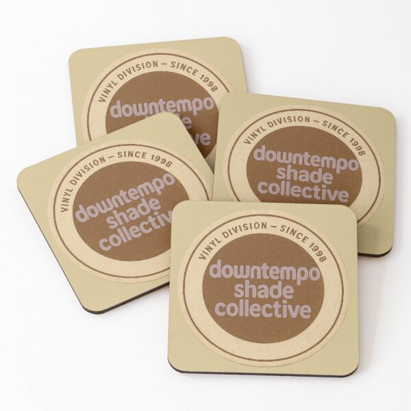 Item preview, Downtempo Shade Collective – Vintage Vinyl Logo designed and sold by |TRSSHOP|.
