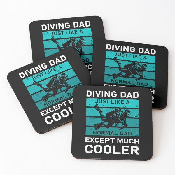 Item preview, Diving Dad Just Like A Normal Dad Except Much Cooler designed and sold by mybegoniatee.