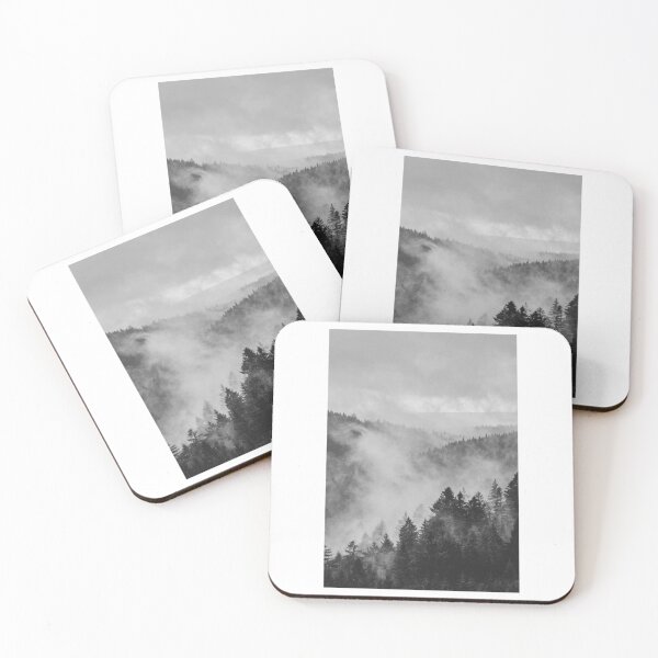 Item preview, Misty Tree Tops Photographic Print designed and sold by Mother-Nature65.