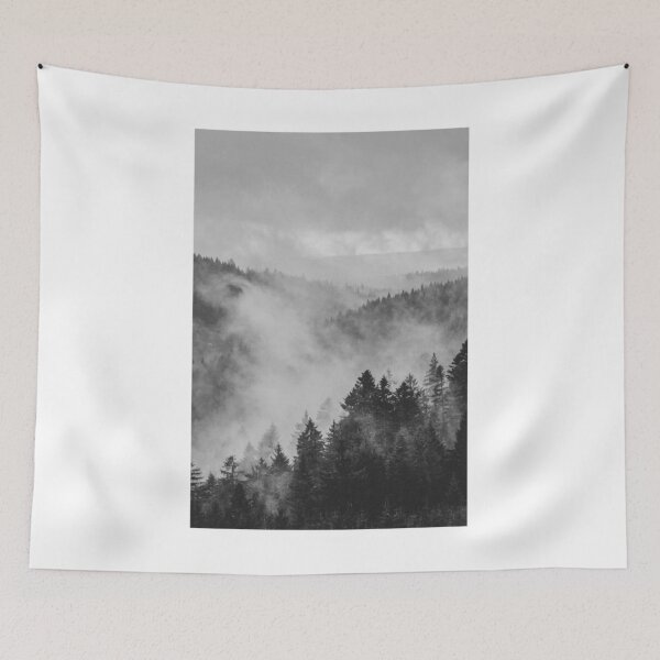 Item preview, Misty Tree Tops Photographic Print designed and sold by Mother-Nature65.