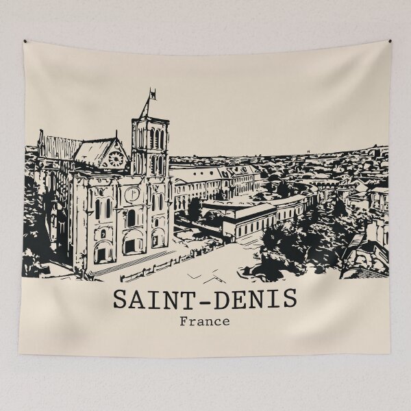 Item preview, Saint-Denis - France designed and sold by Lakeric Cityscapes.