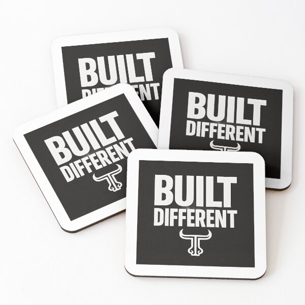 Item preview, Built Different – Bold Minimalist Testosteron Era Design designed and sold by TES TOSTE RON.
