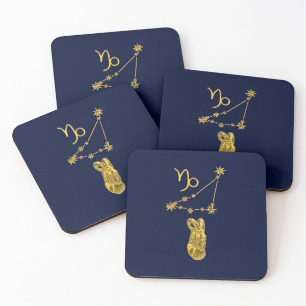 Item preview, Capricorn Zodiac Sign 3D, gold designed and sold by HA-Design-Kunst.