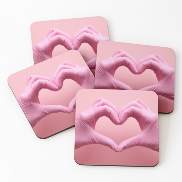 Item preview, Hands make heart shape with gloves designed and sold by anytka.