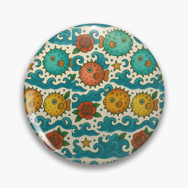 Item preview, Pufferfish Artwork designed and sold by Planetporridge.