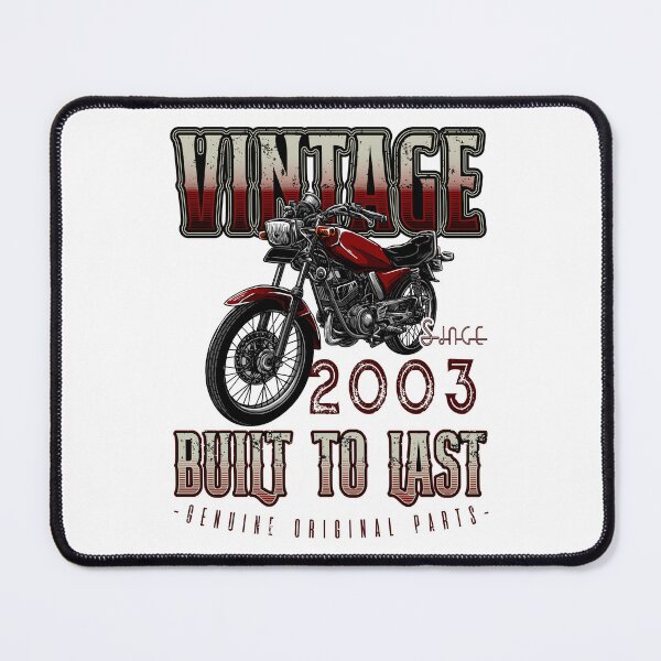 Item preview, Vintage Motorcycle Biker Motorbike Birthday 2003 designed and sold by JRRTs.