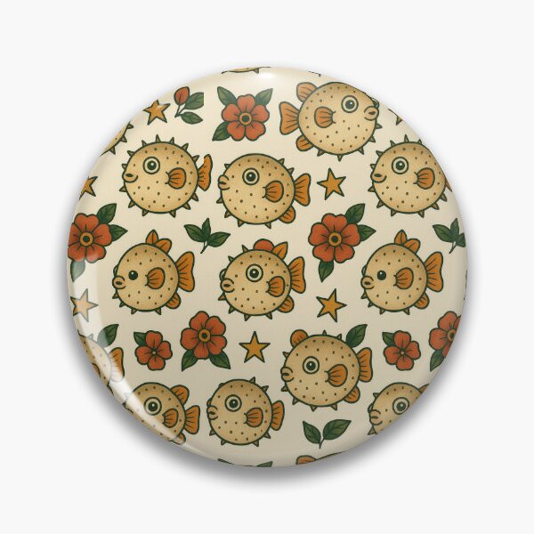 Item preview, Cool Pufferfish Art designed and sold by Planetporridge.
