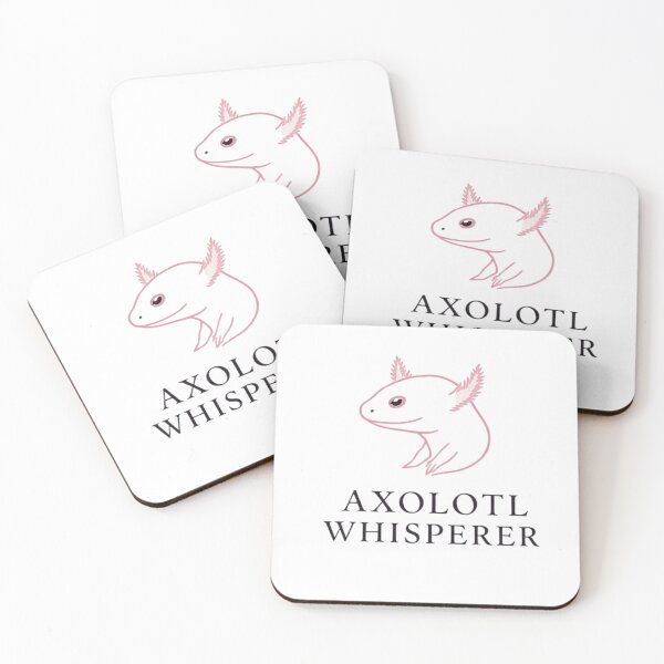 Item preview, Axolotl Whisperer – Cute Minimalist Axolotl Line Art – Funny Amphibian Lover Gift designed and sold by MadeByACJ.