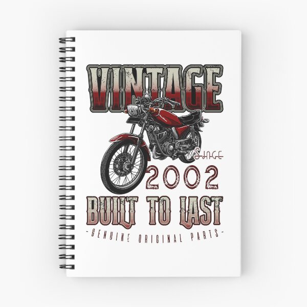 Item preview, Vintage Motorcycle Biker Motorbike Birthday 2002 designed and sold by JRRTs.