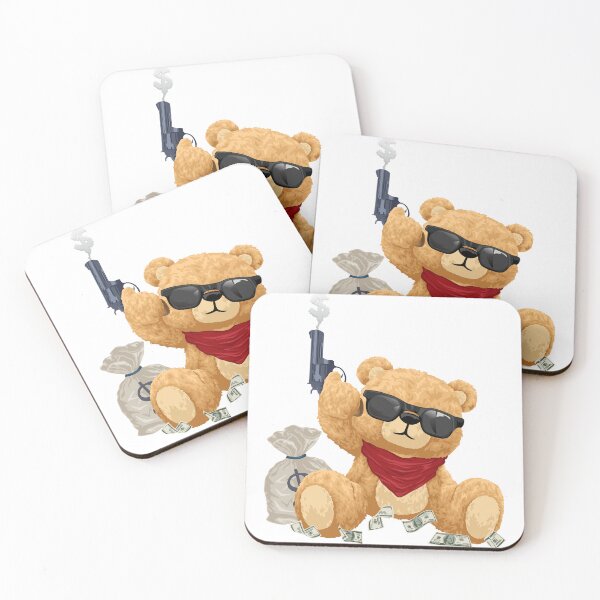 Item preview, Cute teddy bear holding toy prop and playful accessories designed and sold by Bhonard 21.