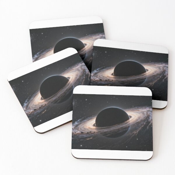 Item preview, Photorealistic Black Hole in Deep Space designed and sold by adeuszwieczore.
