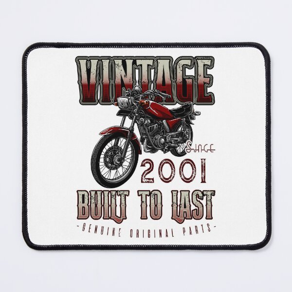 Item preview, Vintage Motorcycle Biker Motorbike Birthday 2001 designed and sold by JRRTs.