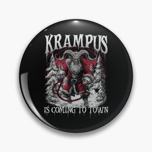 Item preview, Krampus Is Coming To Town Retro designed and sold by collinswired.